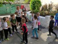 Учебная эвакуация в детском саду 